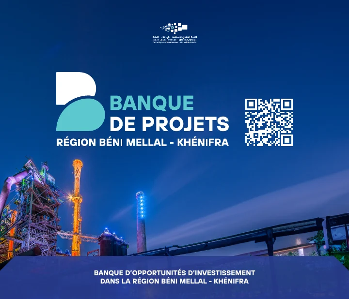 Première page de Béni Mellal-Khénifra — Banque d’opportunités d’investissement