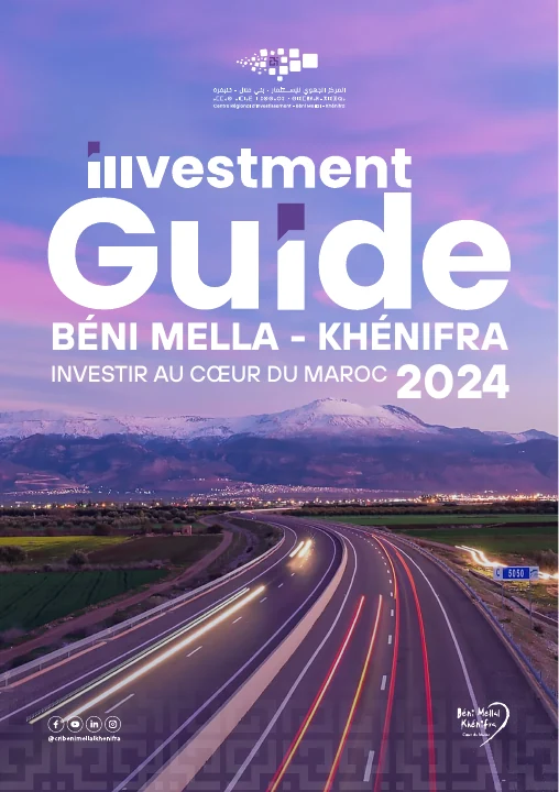 Première page de Béni Mellal-Khénifra — Investir au cœur du Maroc 2024