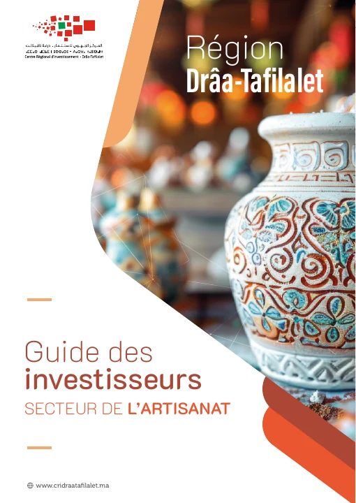 Première page de Drâa-Tafilalet — Guide d’investissement : Artisanat