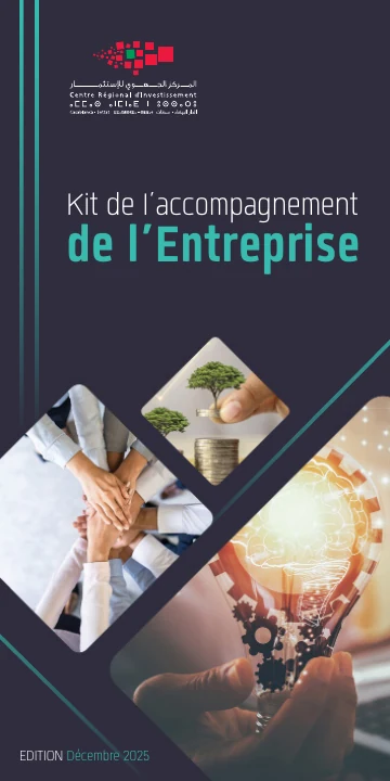 Première page : Kit de l’accompagnement de l’entreprise — CRI Casablanca-Settat
