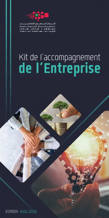Première page : Kit de l’accompagnement de l’entreprise — CRI Casablanca-Settat · août 2026